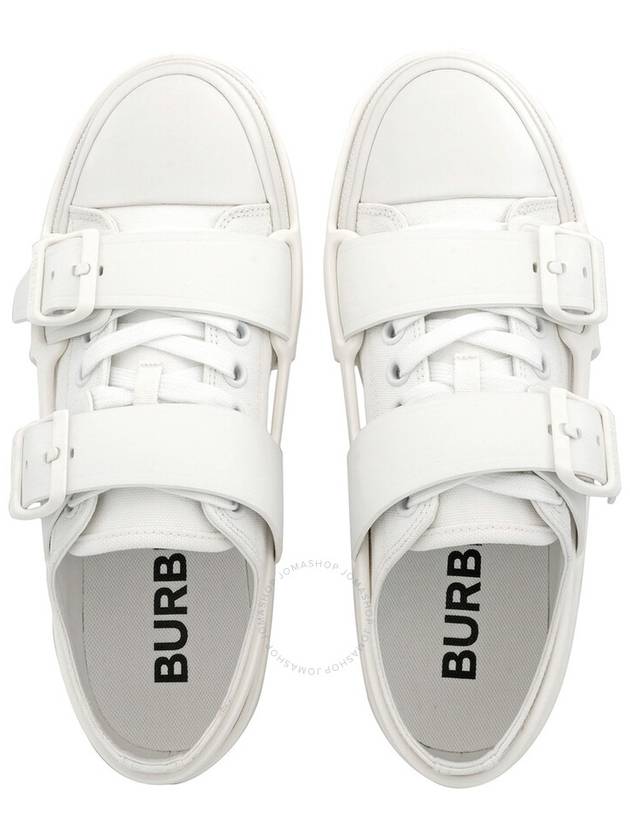 Burberry Web Low-Top Sneakers White