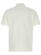 Fendi FF Pique Polo Shirt White