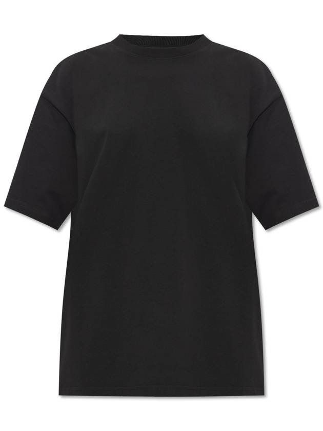 Balenciaga Logo Print Short Sleeve T-Shirt Black