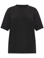 Balenciaga Logo Print Short Sleeve T-Shirt Black