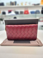 Bottega Veneta Long wallet red 608053