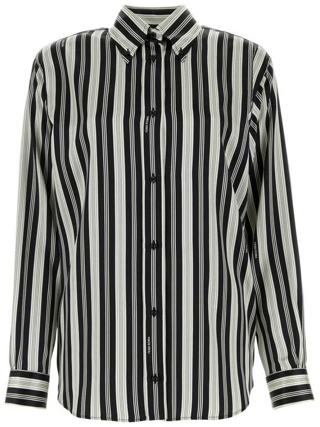 Fendi Shirt FS8143AXB0 F0GME BLACKWHITE