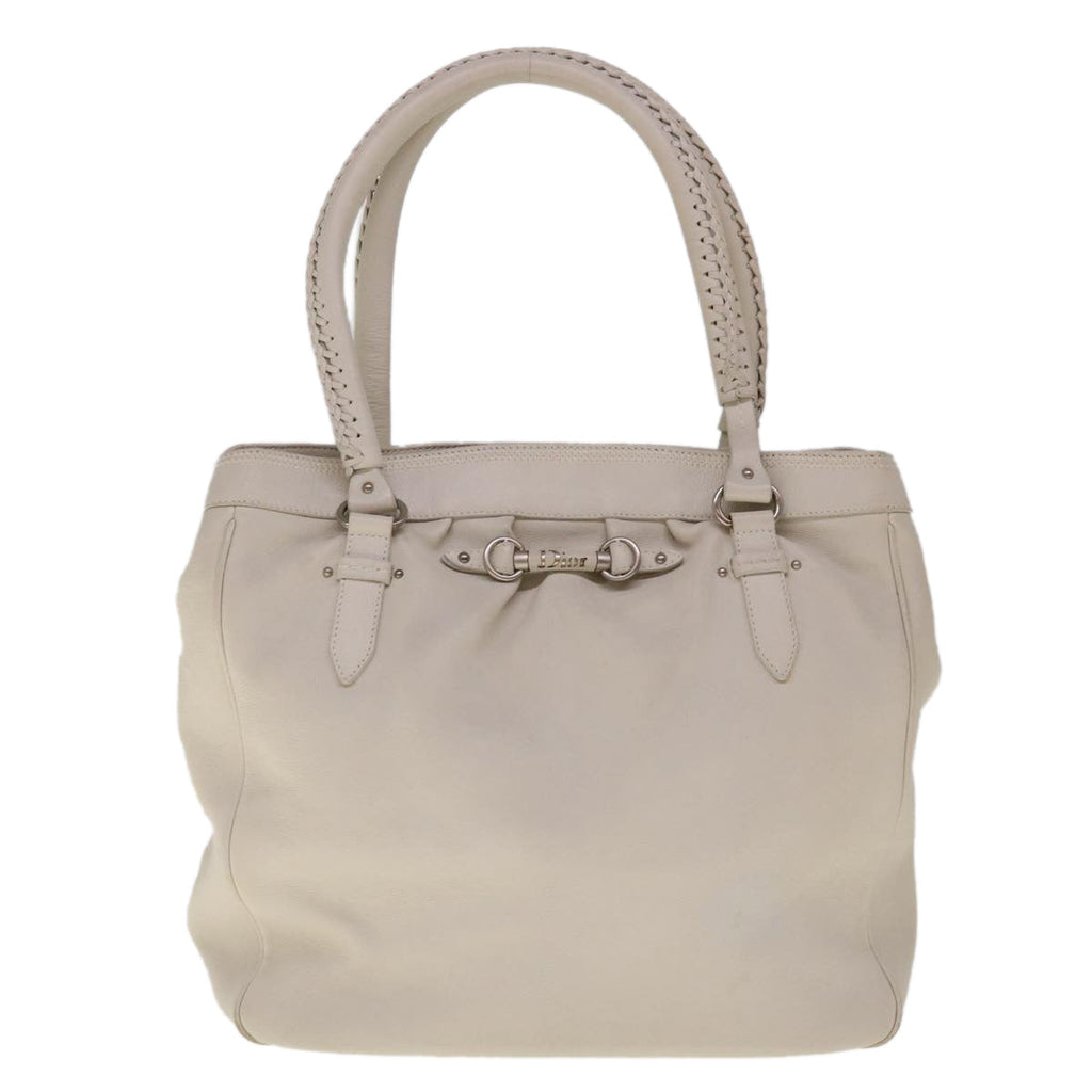 Dior  Leather Tote Bag (Pre-Owned)