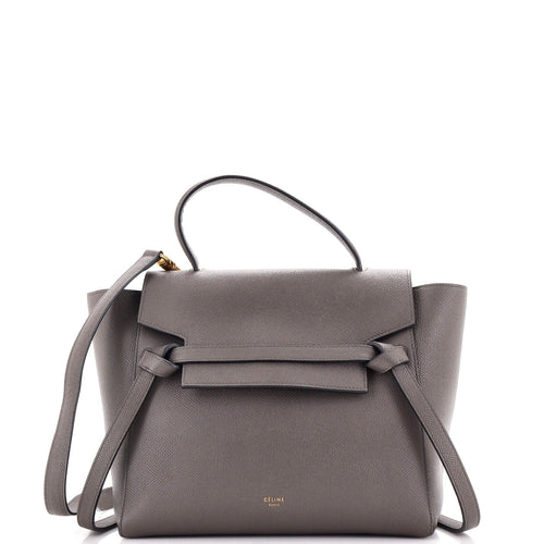 Celine Belt Bag Textured Leather Micro