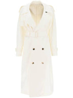 Burberry doublebreasted belted trench coat