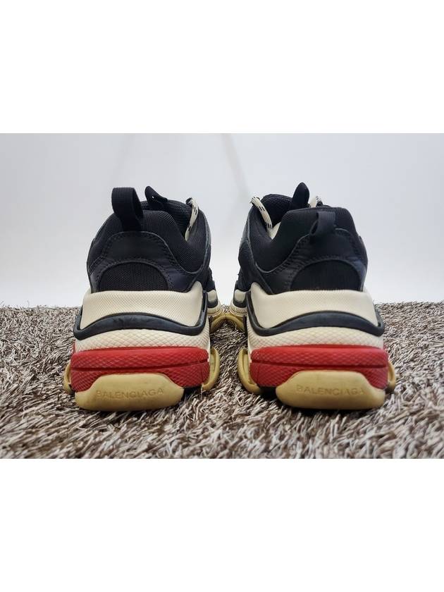 Balenciaga Triple S Black Red 39 260