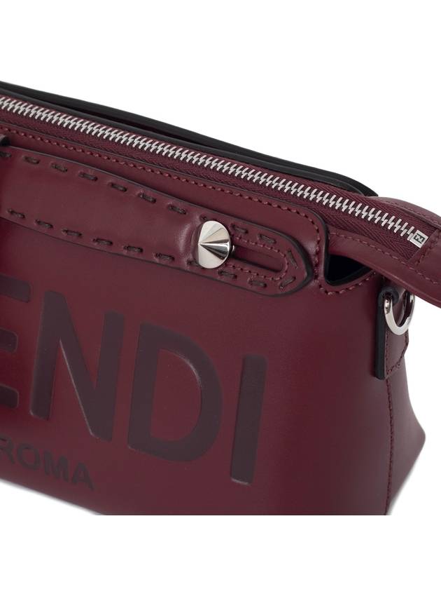 Fendi By The Way Boston Shoulder Bag Barolo Wine