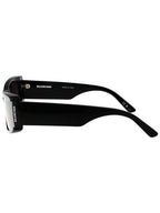 Balenciaga Eyewear Logo Print Square Frame Sunglasses BB0301S