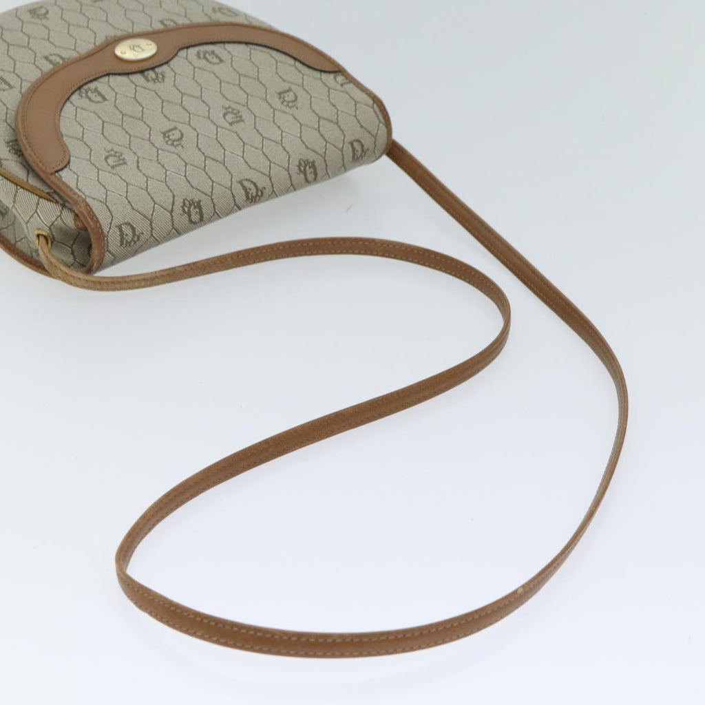 Dior Honeycomb  Canvas Shoulder Bag (Pre-Owned)