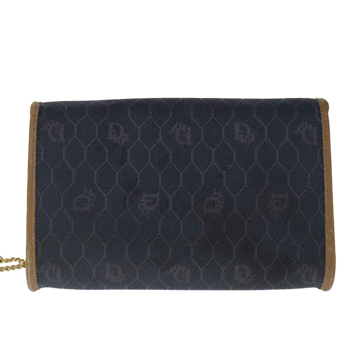 Dior Honeycomb  Canvas Shoulder Bag (Pre-Owned)
