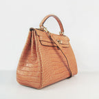 Hermes Kelly 6108 Ladies Crocodile Handbag