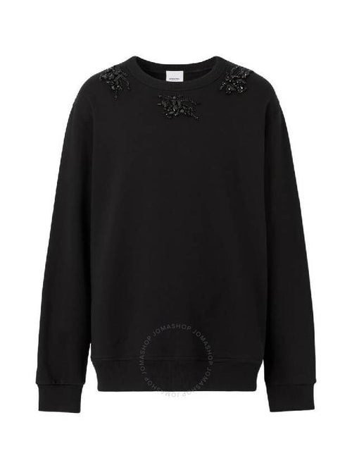 Burberry Burberry EKD Crystal Long Sleeve Sweatshirt Size Large