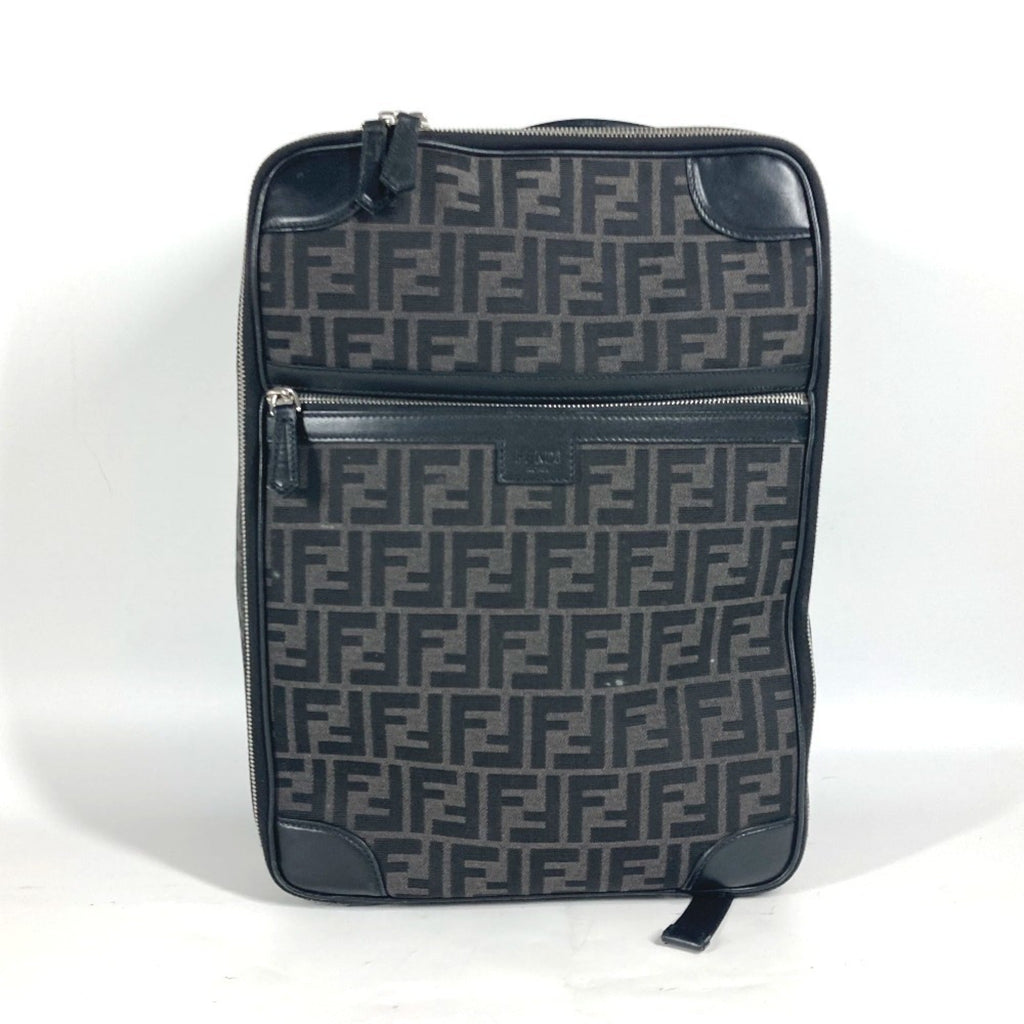 Fendi   Canvas Leather Backpack ()