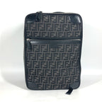 Fendi   Canvas Leather Backpack ()