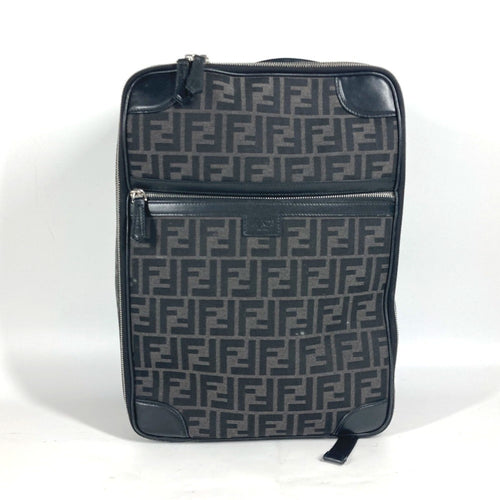 Fendi   Canvas Leather Backpack ()