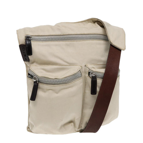 Fendi  Canvas Shoulder Bag ()