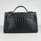Hermes Clutches H008 Ladies Briefcase Lizard Leather