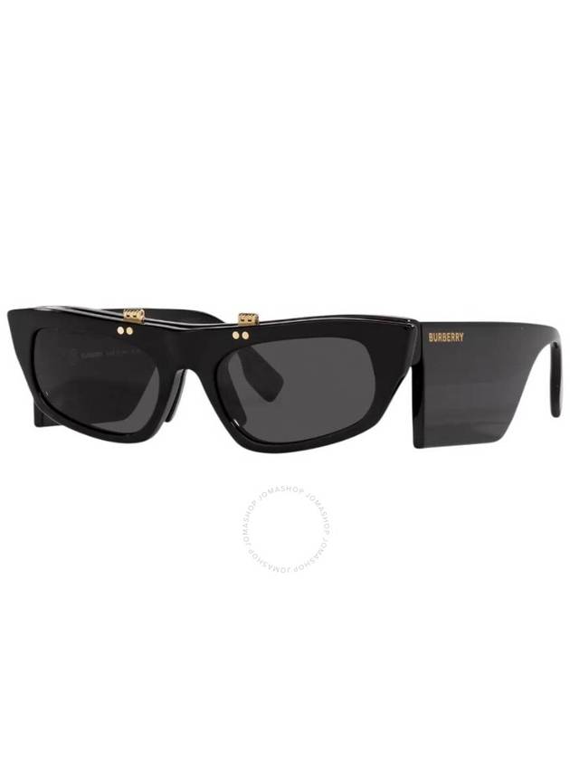 Burberry Burberry Grey Irregular Ladies Sunglasses BE4383 300187