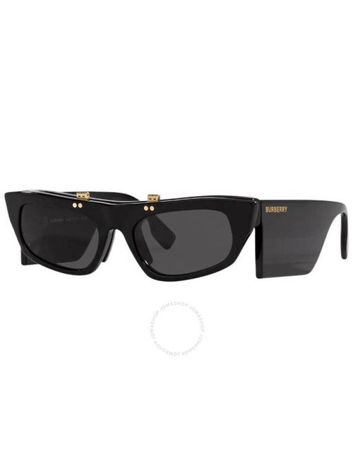 Burberry Burberry Grey Irregular Ladies Sunglasses BE4383 300187