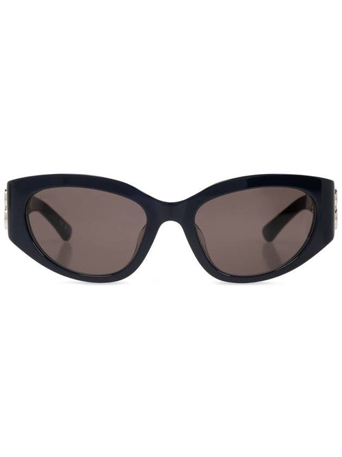 Balenciaga Eyewear Cat Eye Sunglasses Navy Blue