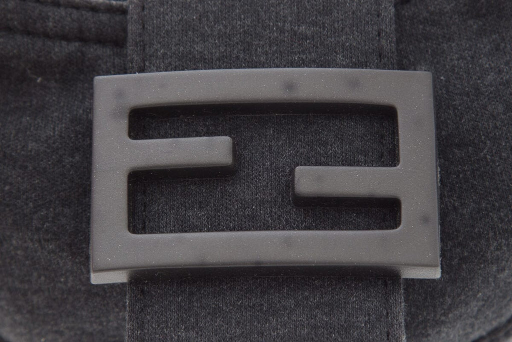 Fendi Grey Vintage Cotton Jersey Micro Handbag