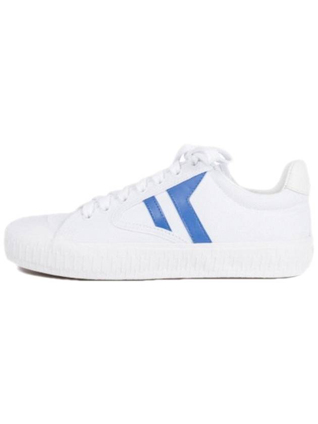 CELINE Plimsoll Canvas Low Top Sneakers Blue White