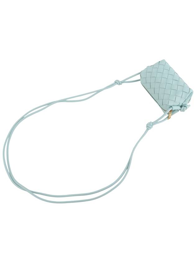 Bottega Veneta 730832 Intrecciato Candy Loop Camera Zippy Cross Bag 33981Y