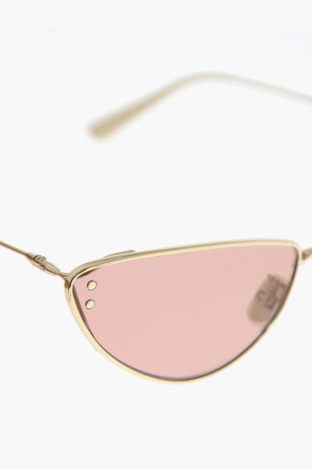 Dior Golden Metal Frame Miss Dior B1U Cat-Eye Sunglasses