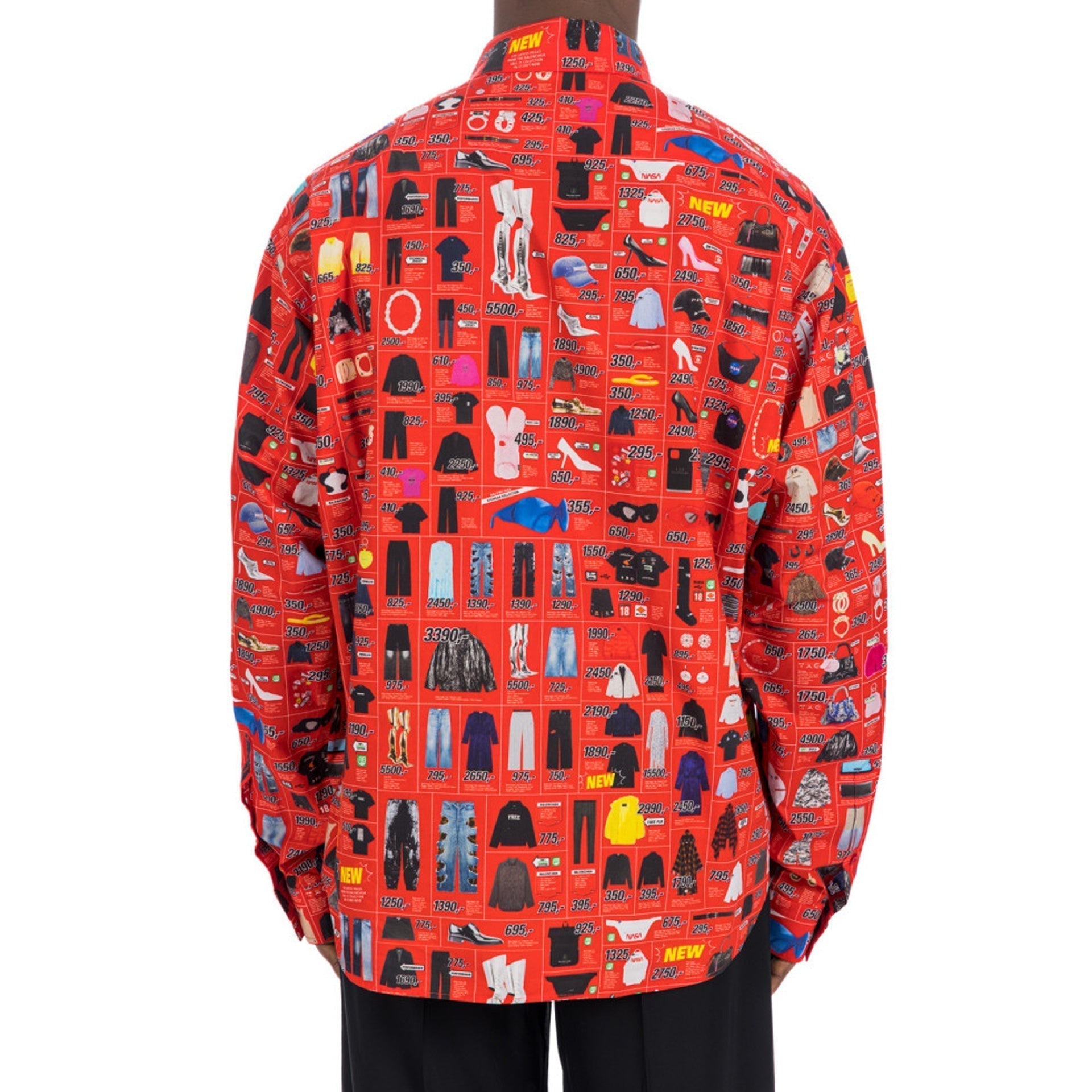 Balenciaga Printed Shirt Men