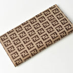 Fendi Zucca   Zucca Long Wallet (Bi-Fold) ()