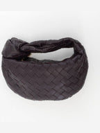Bottega Veneta Jodie Intrecciato Small Tote Bag Brown