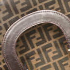 Fendi  Canvas Leather Tote Bag ()