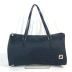 Fendi  Canvas Leather Shoulder Bag Tote Bag ()