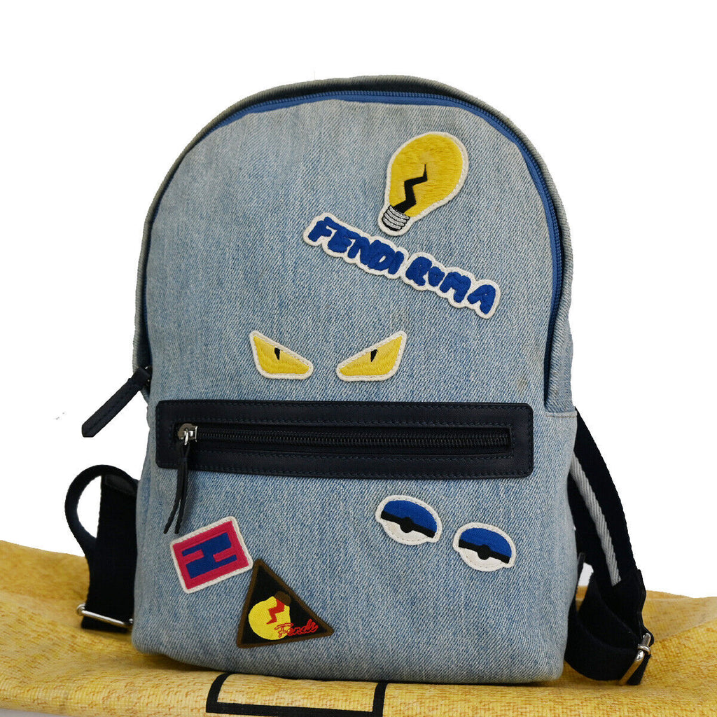 Fendi   - Jeans Backpack Bag ()
