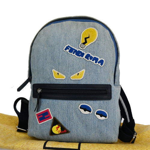 Fendi   - Jeans Backpack Bag ()
