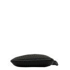 Fendi Zkino Slipper Shoulder Bag 8BT150 Black Canvas Leather Ladies Fendi
