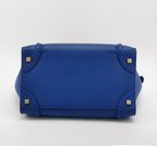 Celine Luggage Bag mini 30cm blue 250211781058410