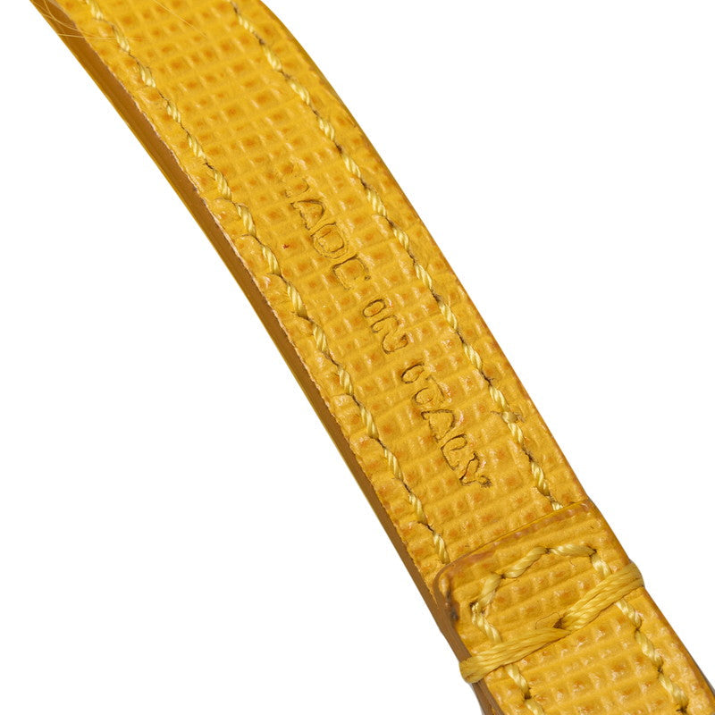 Fendi Pompom Bag Cham Keyholder 7AR259 Yellow