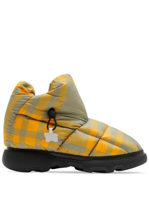 Burberry Check Pillow Padded Ankle Boots 8074743