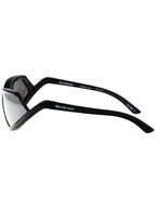 Balenciaga Eyewear Side Expand Mirror Oval Frame Sunglasses