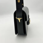 Gucci Leather Shoulder Bag - Black Shoulder Bags, Handbags 2505092218