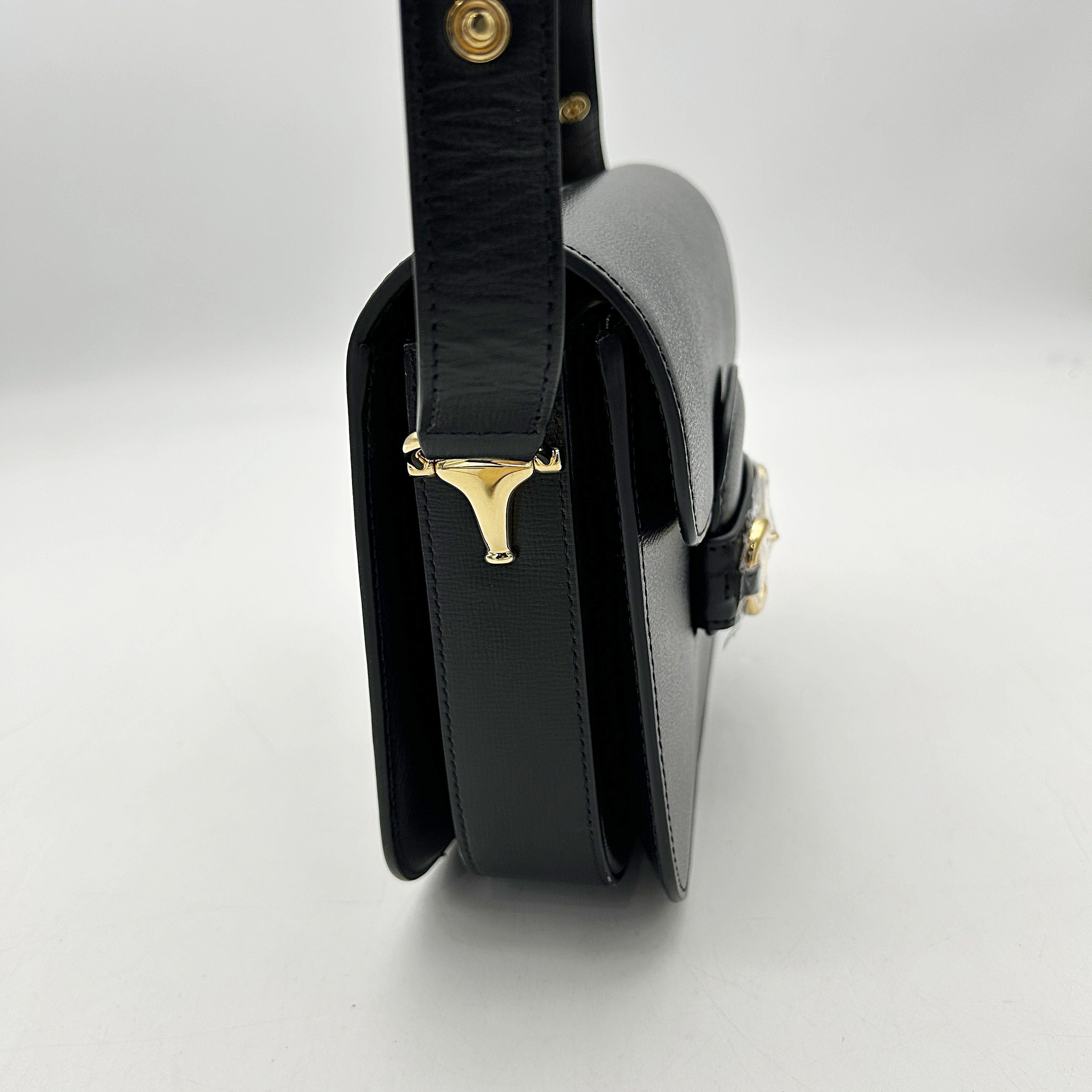 Gucci Leather Shoulder Bag - Black Shoulder Bags, Handbags 2505092218