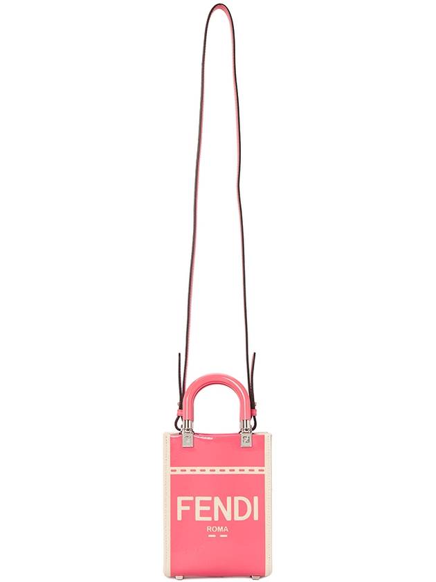 Fendi Sunshine Shopper Small Tote Bag Pink