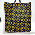Gucci Blue/Yellow GG Supreme Coated Canvas Square G Tote LA19850