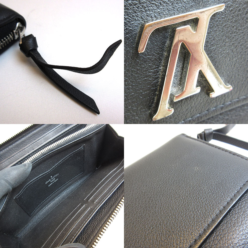 Louis Vuitton Zippy Lockme Long Wallet M62622 in New Condition