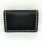 Fendi Leather Karlito Chain Wallet Shoulder Bag