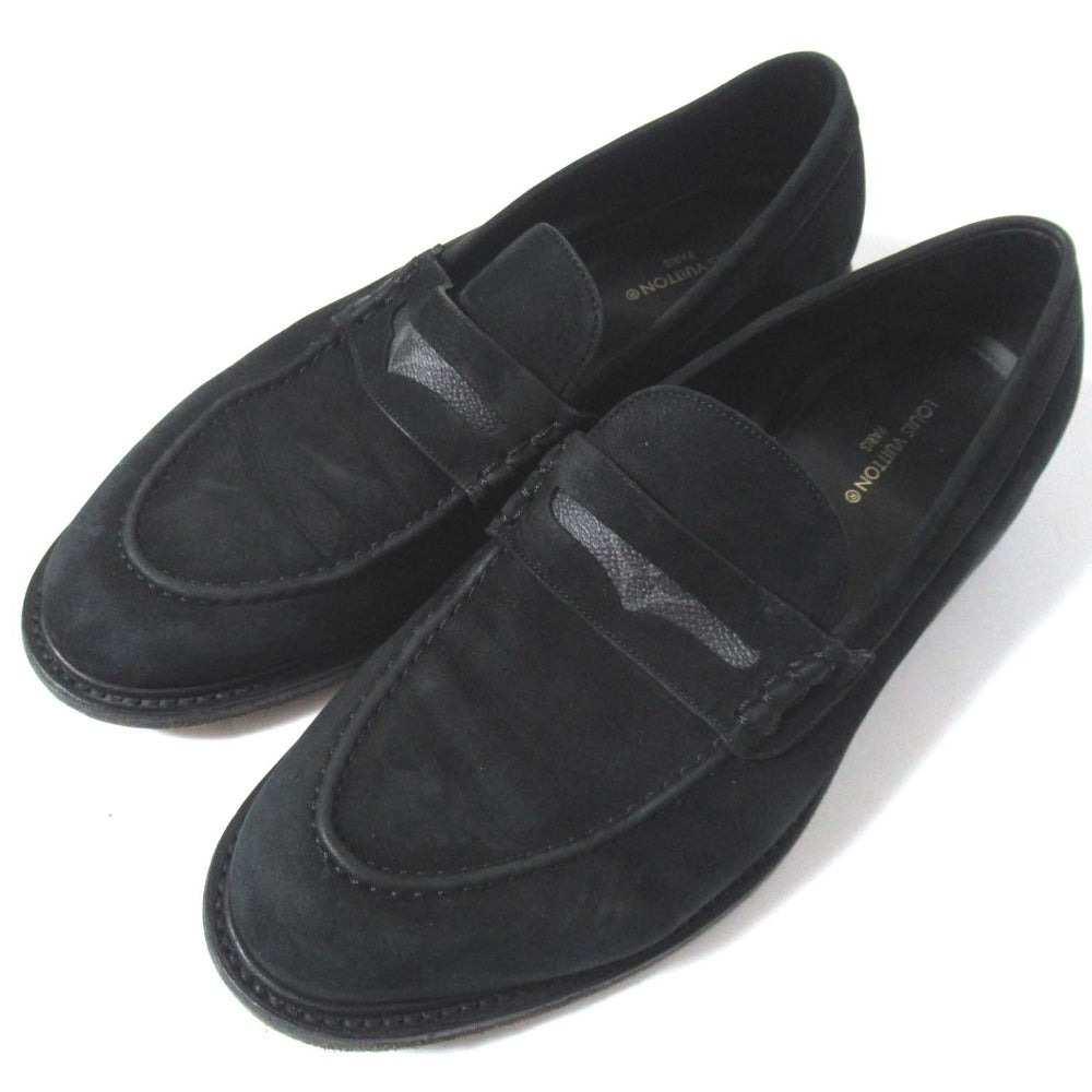 Louis Vuitton Monogram Suede Loafer