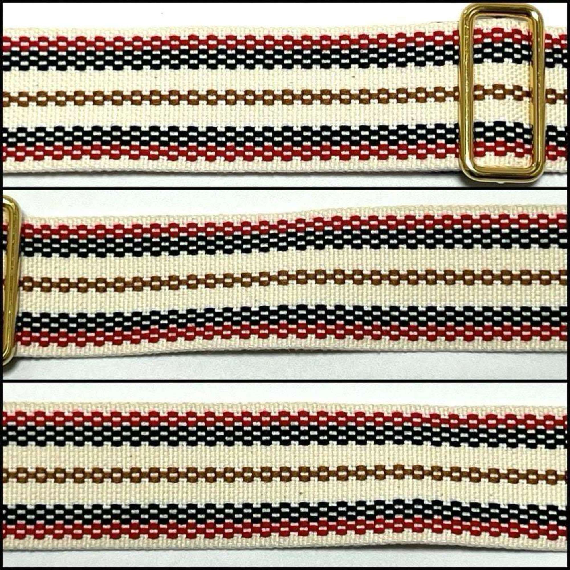 Fendi Canvas Leather Strap ()