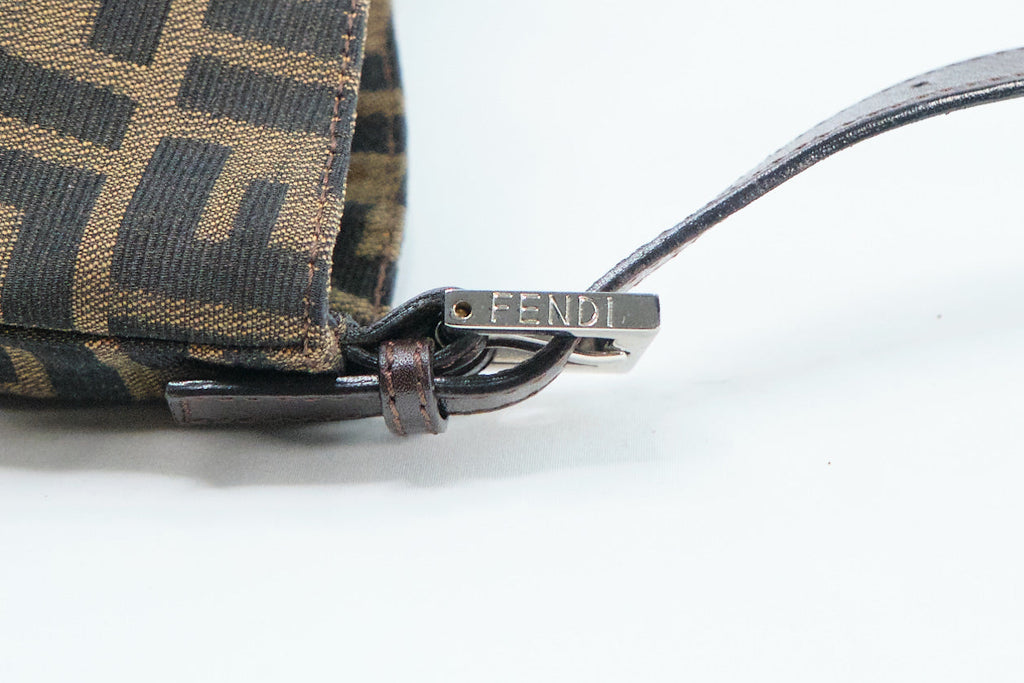 Fendi Zucca Canvas Hobo Bag - '10s