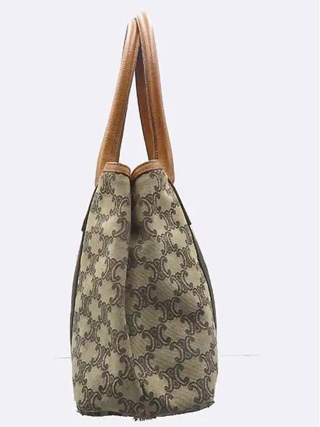 CELINE brown tote bag
